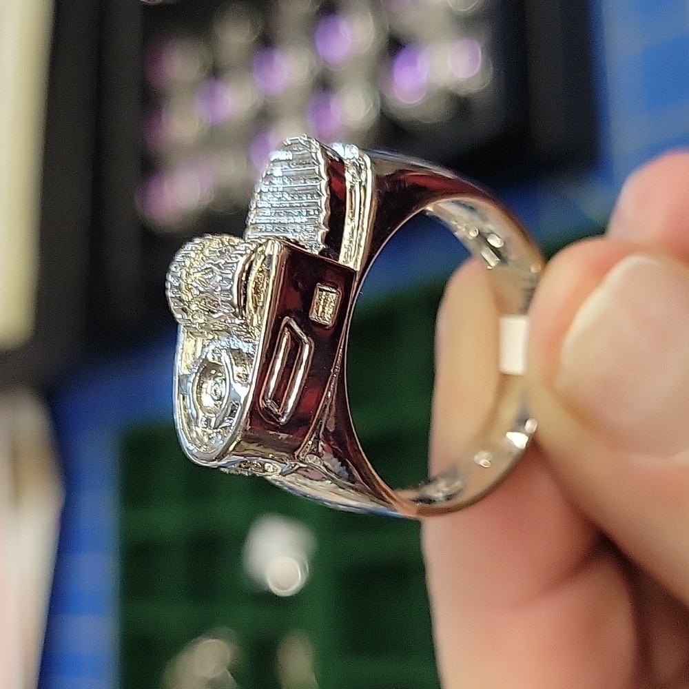 Lighter Silver Tone Ring